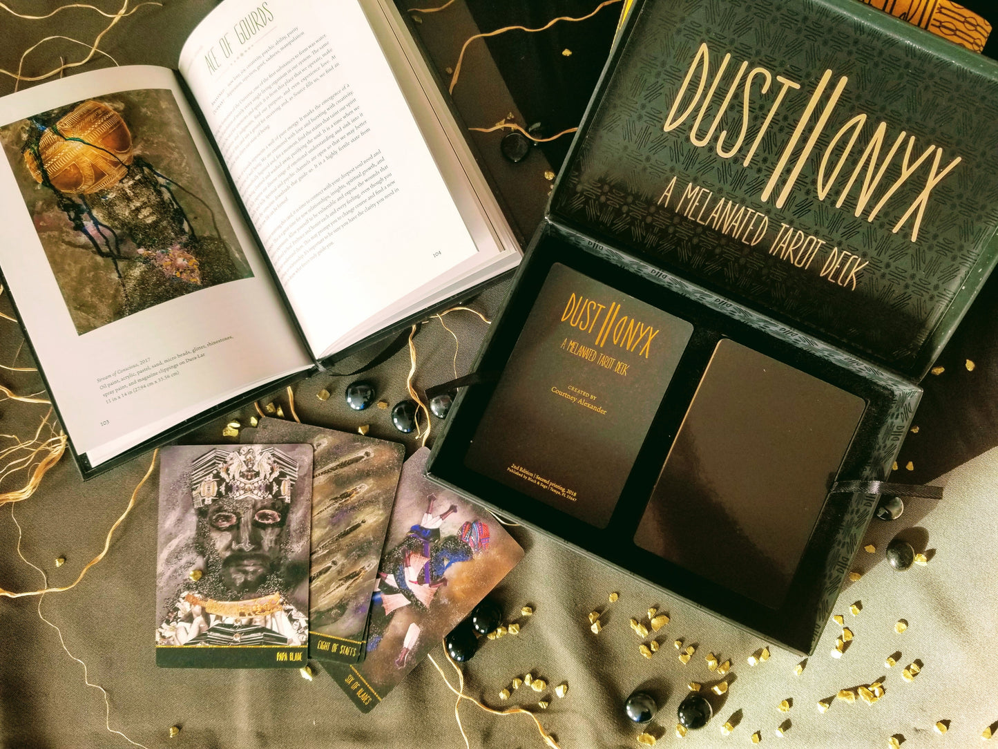 Dust II Onyx: A Melanated Tarot - 2nd Edition (Wholesale)