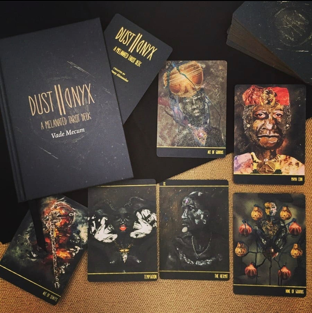 Dust II Onyx: A Melanated Tarot - 2nd Edition (Wholesale)