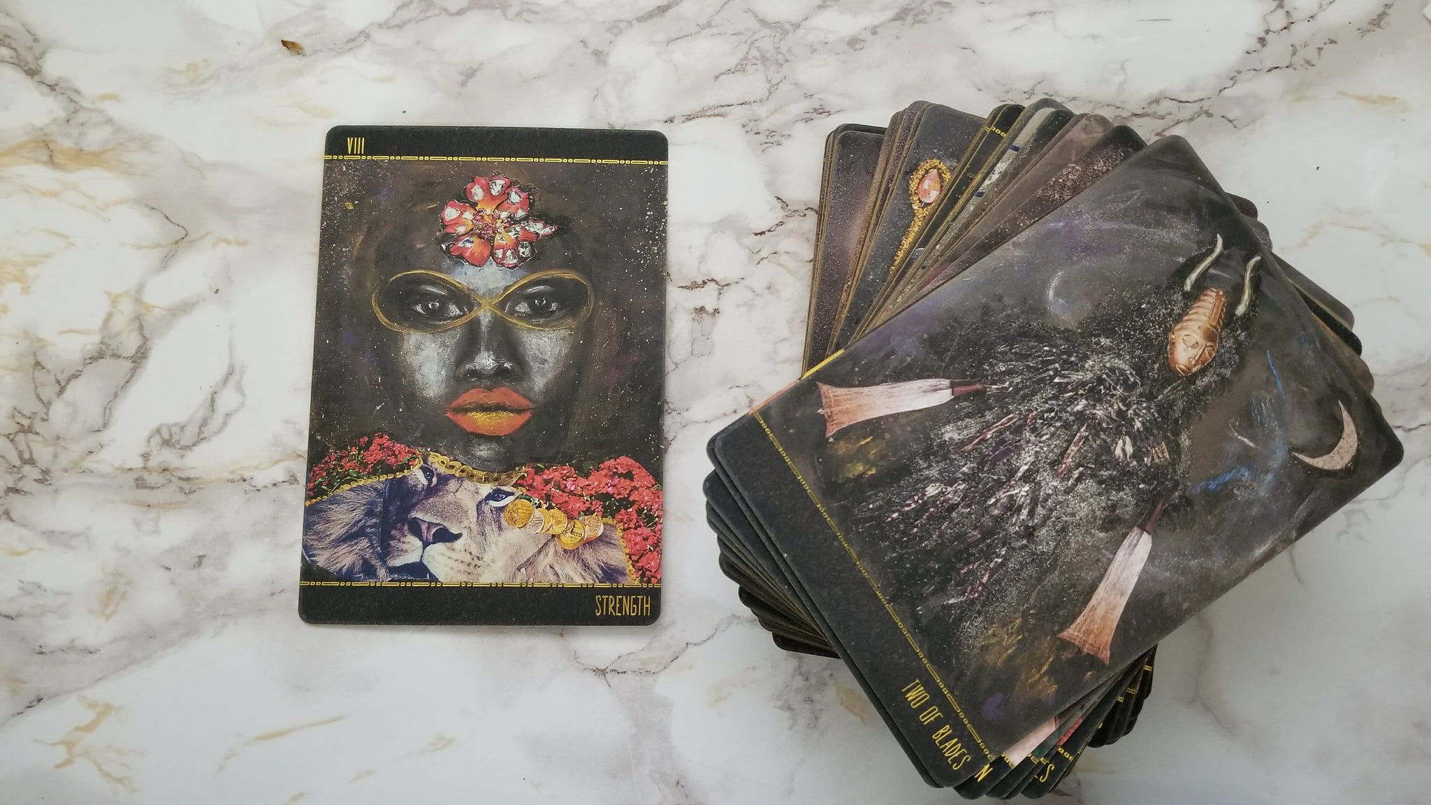 Dust Ii Onyx: A Melanated Tarot