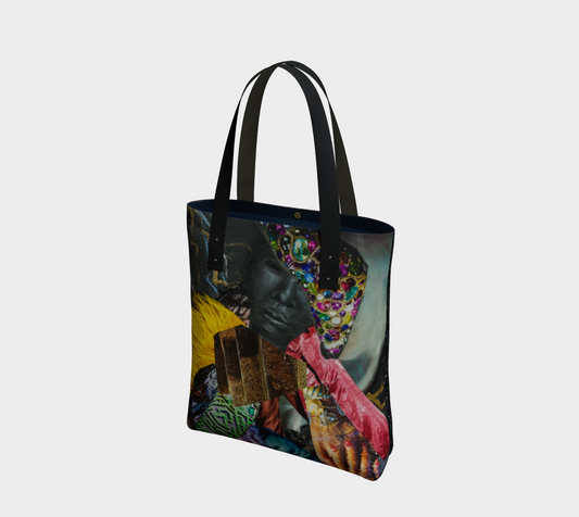 Tower 2-Side Canvas Tote