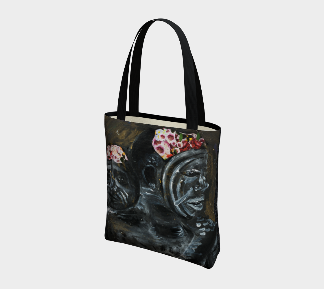 Lovers 2-Side Canvas Tote