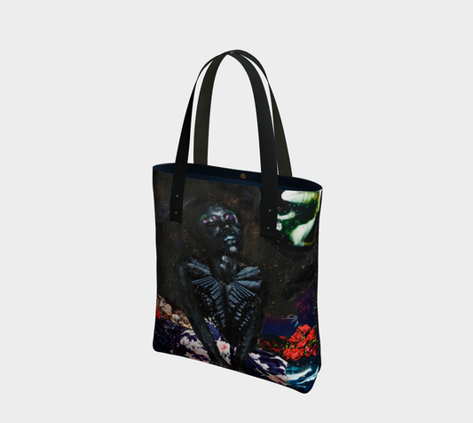 Star 2-Side Canvas Tote